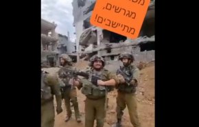 افشاگری نظامیان اسرائیلی در غزه از دستور وحشیانه نتانیاهو+فیلم