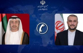 وزير الخارجية الايراني يهاتف نظيره الاماراتي والسبب ..