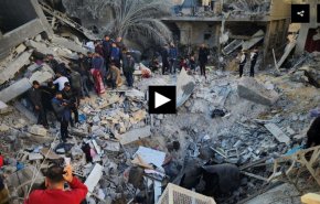 وحشیانه‌ترین بمباران اسرائیل از آغاز جنگ غزه + ویدیو