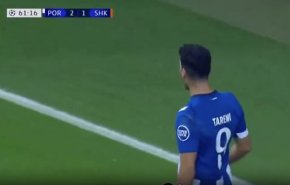 طارمی نخستین گلزن دو رقمی ایران در لیگ قهرمانان اروپا + فیلم
