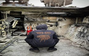 صورة لجندي صهيوني نجا بأعجوبة من هجوم حماس على 'النمر' 