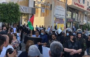 تظاهرات مردم کرانه باختری در حمایت از غزه و مقاومت+ویدئو
