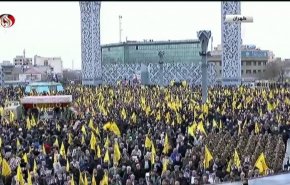فيديو خاص: مراسم تشييع جثمان الشهيد موسوي في طهران