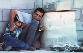 پدر شهید مشهور فلسطینی: پیکر کودکان غزه توسط اشغالگران دزدیده می‌شود + فیلم