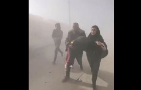 بالفيديو.. لحظة استهداف الاحتلال منزل في دير البلح