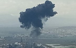 انفجار در نزدیکی پالایشگاه‌های نفت حیفا + ویدیو