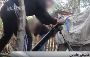 ضربات گردان های القسام به نظامیان صهیونیست + ویدیو