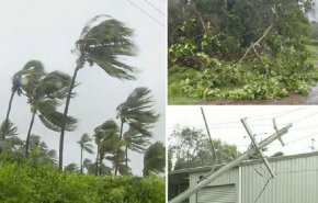 طوفان شدید در سواحل شرقی استرالیا و قطع سراسری برق