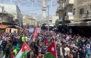 مظاهرات حاشدة في الأردن للضغط على الأنظمة العربية بكسر الحصار على غزة