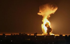 حمله جنگنده‌های اسرائیلی به جنوب نوار غزه
