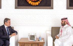 محمد بن سلمان يجتمع مع أنتوني بلينكن في الرياض 