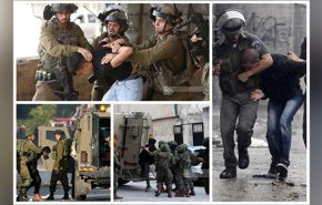 بازداشت گسترده فلسطینی ها در مناطق مختلف کرانه باختری