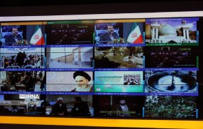 الرئيس الإيراني يرعى افتتاح ۲۰۰ قناة تلفزيونية للحملات الانتخابية