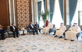 وزیر امورخارجه کشورمان با امیر قطر دیدار كرد