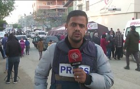 مراسل العالم يروي تفاصيل قصف الإحتلال للطابق الـ3 من مشفى الأمل بنازحيه ومرضاه  