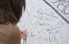 تظاهرات مقابل سفارت رژیم اشغالگر در واشنگتن در همبستگی با نماد 