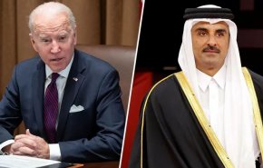تماس تلفنی رئیس جمهور آمریکا با امیر قطر
