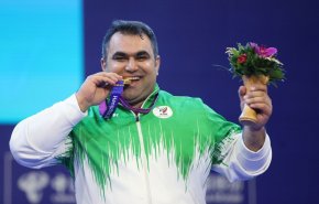 رباع ايراني يحرز ذهبية الوزن الثقيل ببطولة العالم
