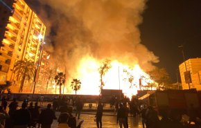 حريق يلتهم استوديو الأهرام في الجيزة ومباني مجاورة