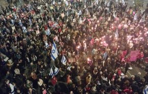 تظاهرات بزرگ در تل‌آویو؛ صهیونیست‌ها خواستار توافق تبادل اسرا شدند