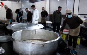 حركة الجهاد الاسلامي تنظّم مشروع إفطار صائم في مخيم اليرموك بدمشق