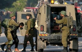 بازداشت فلسطینی ها در مناطق مختلف کرانه باختری 