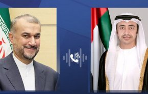 گفت وگوی تلفنی وزیر خارجه امارات با امیرعبداللهیان درخصوص تحولات منطقه