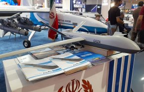 صواريخ ومسيرات ايرانية في معرض دولي للسلاح في العراق 