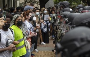 خیزش دانشجویان علیه صهیونیسم/ آرامش شکننده در دانشگاه کلمبیا و التهاب در دانشگاه کالیفرنیا