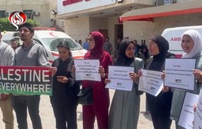 طلاب غزة يدعمون ثورة طلاب الجامعات الاميركية والاوروبية