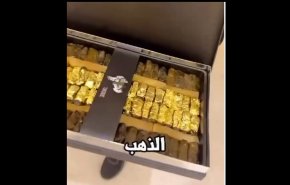 شاهد/مطعم عربي يقدم وجبة ورق عنب مطلي بالذهب!