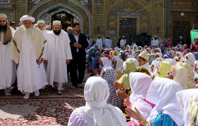 افتتاح مسجد السيدة زينب في مصر بحضور سلطان 