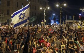 إسرائيليون يحتجون على نتنياهو ويهتفون ضد بن غفير..