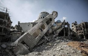 وزارت اوقاف غزه: ۶۰۴ مسجد در حملات رژیم اشغالگر تخریب شده است