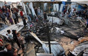 جيش الاحتلال طلب من الفلسطينيين النزوح الی هذا المكان ثم قصفه