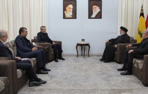 وزير الخارجية الايراني بالوكالة يلتقي امين عام حزب الله