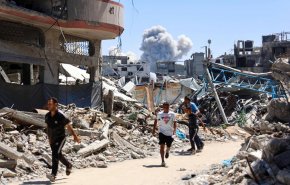 شاهد لحظة قصف الاحتلال لمنازل المدنيين في حي الشجاعية شرق غزة