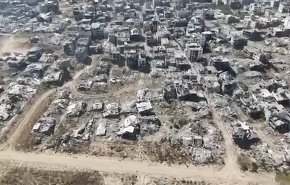 شاهد ماذا حل بحي الشجاعية بعد الهجوم البري الاسرائيلي الاخير