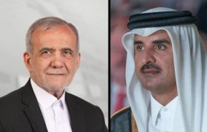 أمير قطر: رؤى بزشكيان تحمل رسالة محبة وسلام للمنطقة         