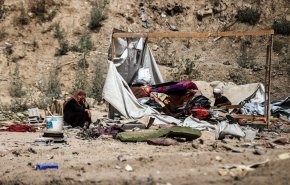 المحتلون يخلفون الدمار بعد الإنسحاب و النازحون يبيتون في العراء بعد الرجوع
