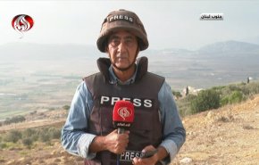 كاميرا قناة العالم توثق قصفاً اسرائيلياً في جنوب لبنان