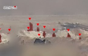 شاهد/ القسام تنشر مشاهد من كمين ضد جنود الاحتلال جنوبي القطاع