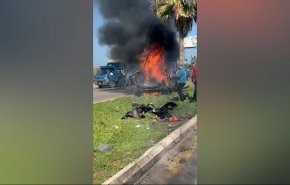 شهيد بقصف مسيرة 'اسرائيلية' لسيارة في صيدا جنوبي لبنان
