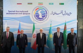 النائب الأول لرئيس الجمهورية يستقبل أعضاء المؤتمر الاقتصادي لبحر قزوين