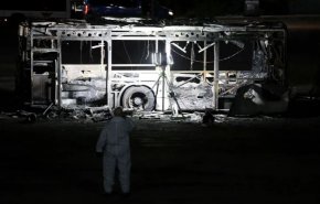 تخبط وارباك اسرائيلي بسبب انهيار الامن بعد حادث انفجار الحافلات