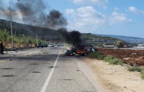 غارة 'إٍسرائيلية' تستهدف سيارة في جنوب لبنان