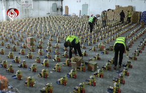 توزيع 1000وجبة غذائية يومياً في غزة يقدمها الشعب الايراني