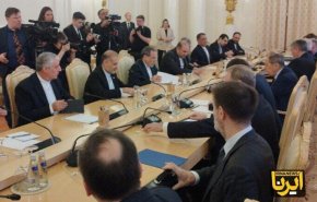 بدء المحادثات بين وزيري خارجية ايران وروسيا