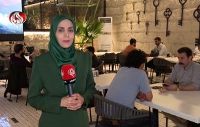 مقهی في طهران بنكهة فلسطينية 