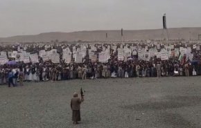 شاهد.. مظاهرات في صعدة تحت شعار 
